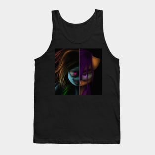 Rainbow Factory Two Sides RD and Scoots Tank Top